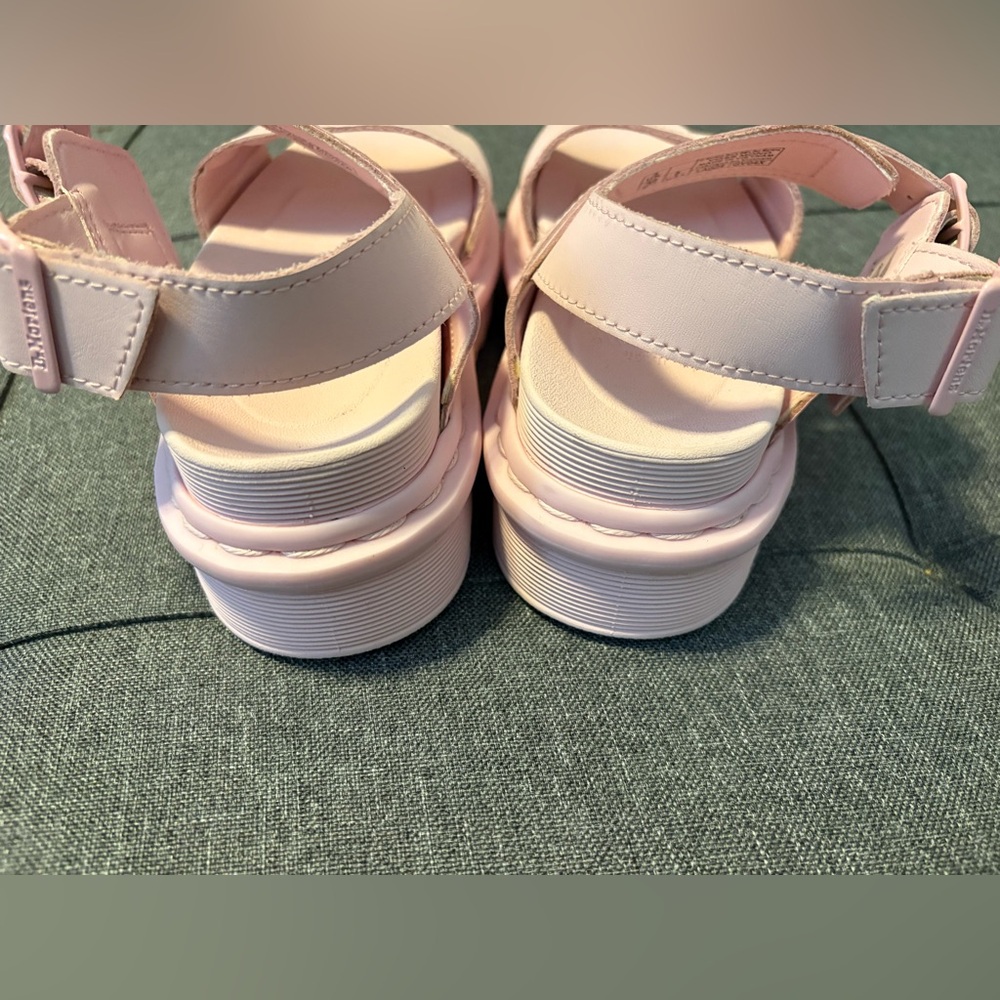 Dr. Martens Brief On Voss Mono Hydro Pink Open Toe Sandal NEW - Picture 8 of 10